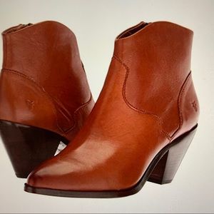 Frye Brown Ankle Boots